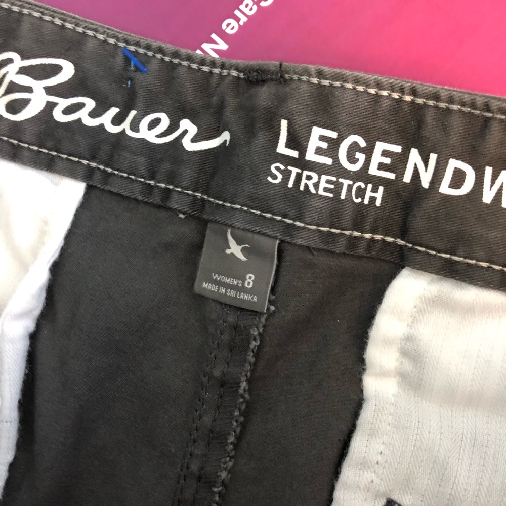 Eddie Bauer Black Stretch Legend Women's Shorts - Picture 4 of 6